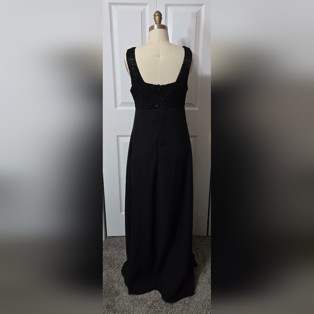 Rhapsody Black Evening Gown - Picture 2 of 10